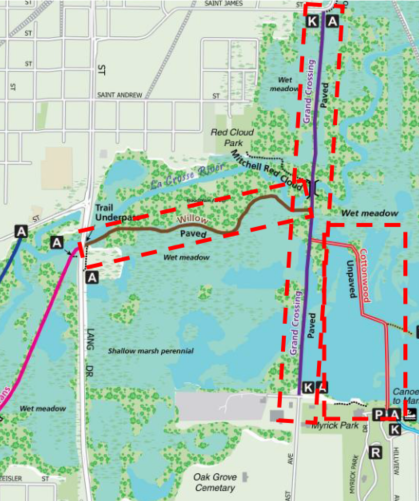 La Crosse River Marsh trails closed